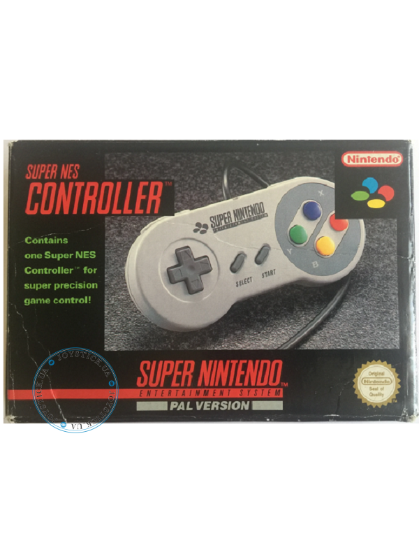 Super Nintendo (SNES) PAL Controller в оригінальній упаковці Б/В